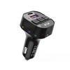 Bluetooth FM Transmitter XO BCC17 MP3 autós töltő 30W fekete + kábel USB-C - USB-C - 1. kép