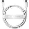 Empower Racing 240W USB-C – USB-C 2m ezüst-fehér - 1. kép