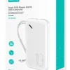 Powerbank csuklópánttal 10000mAh fehér USAMS CD150 - 2. kép