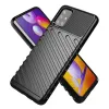 Thunder fokozott védelmet biztosító flexibilis TPU tok SAMSUNG GALAXY M31s fekete - 2. kép