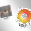 DarkFlash E400 processzor hűtő Fehér - 2. kép