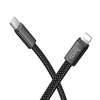 Flat kábel USB C - USB C Hoco 3A 60W 1 m fehér - 0. kép