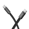 USB C - USB C Hoco 3A 60W 1 m X125 fekete Type-C kábel - 4. kép