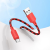 Type-C USB kábel Hoco 3A 1 m X116 gradiens piros - 1. kép