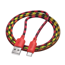 Type-C USB kábel Hoco 3A 1 m X116 gradiens piros