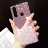 Samsung S21+ Plus Sequins csillogó flitteres tok pink - 3. kép