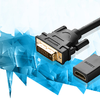 Ugreen 20118 DVI - HDMI átalakító kábel fekete - 0. kép