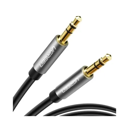 Ugreen AV119 3.5mm jack audio kábel 0.5m ezüst