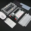Whitestone Dome Glass 9H 2x kijelzővédő üvegfólia UV lámpával Samsung S21+ Plus - 4. kép