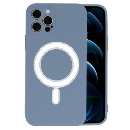 iPhone 12 Pro MAX TEL PROTECT MagSilicone tok kék iPhone 12 Pro MAX TEL PROTECT MagSilicone tok kék