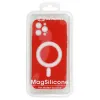 iPhone 12 Pro MAX TEL PROTECT MagSilicone tok piros - 4. kép