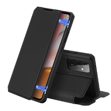 Samsung Galaxy A72 4G Dux Ducis Skin X fliptok fekete
