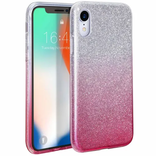 Glitter flitteres tok SAMSUNG GALAXY A02S pink