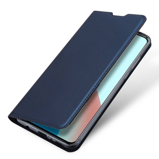 Xiaomi Redmi Note 9T 5G Dux Ducis Skin Pro fliptok sötétkék Xiaomi Redmi Note 9T 5G Dux Ducis Skin Pro fliptok sötétkék