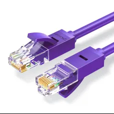 Ugreen Ethernet patchcord kábel RJ45 Cat 6 UTP 1000Mbps 2m lila (NW102 80836)