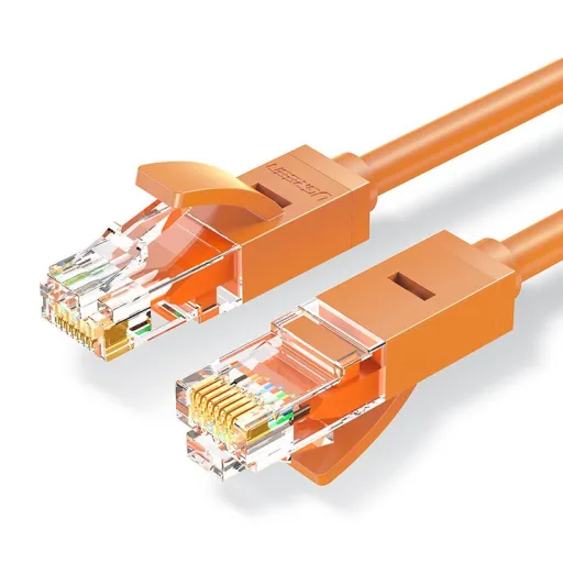 Ugreen Ethernet patchcord kábel RJ45 Cat 6 UTP 1000Mbps 2m narancssárga (NW102 80832)