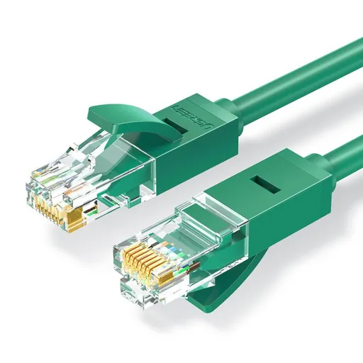 Ugreen Ethernet patchcord kábel RJ45 Cat 6 UTP 1000Mbps 2m zöld (NW102 80834)