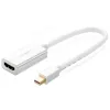 Ugreen FHD (1080p) HDMI (aljzat) - Mini DisplayPort (Bemenet - Thunderbolt 2.0) adapter, átalakító fehér (MD112 10460) - 0. kép