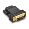 Ugreen HDMI (aljzat) - DVI 24+1 (csatlakozó) átalakító, adapter FHD 60Hz fekete (20124) - 1. kép