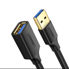 Ugreen USB 3.0 - USB 3.0 predlžovací kábel 1.5m čierny (US129 30126) Ugreen USB 3.0 - USB 3.0 predlžovací kábel 1.5m čierny (US129 30126)