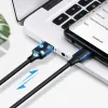 Ugreen USB - USB Type-C kábel 480Mbps 3A kábel 1.5m fekete (US287 60117) - 3. kép