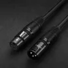 Predlžovací kábel pre mikrofón Ugreen, XLR (zásuvka) - XLR (zásuvka) 3m čierny (AV130) - 2. kép