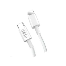 XO NB124 USB Type-C - USB Type-C kábel PD 40W 1m fehér
