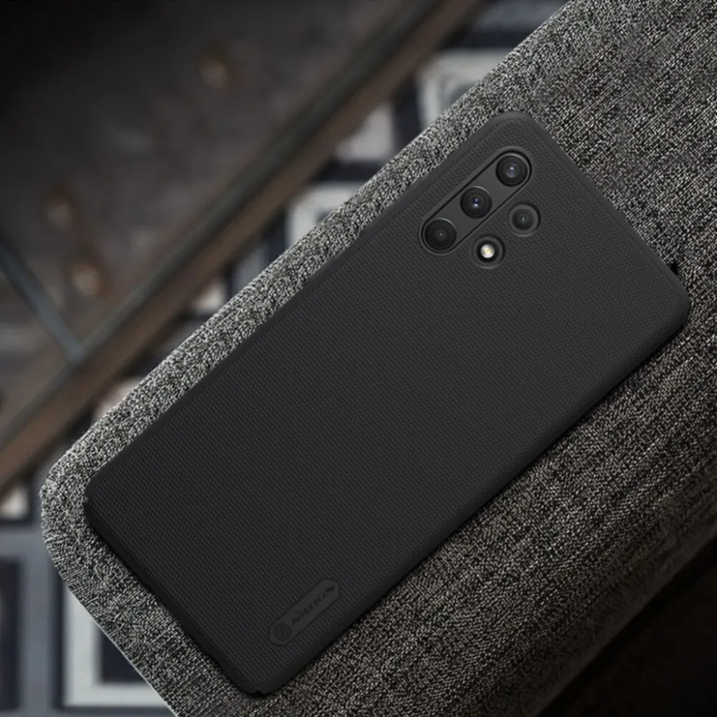 Samsung A32 LTE Nillkin Frosted Shield tok fekete - 4