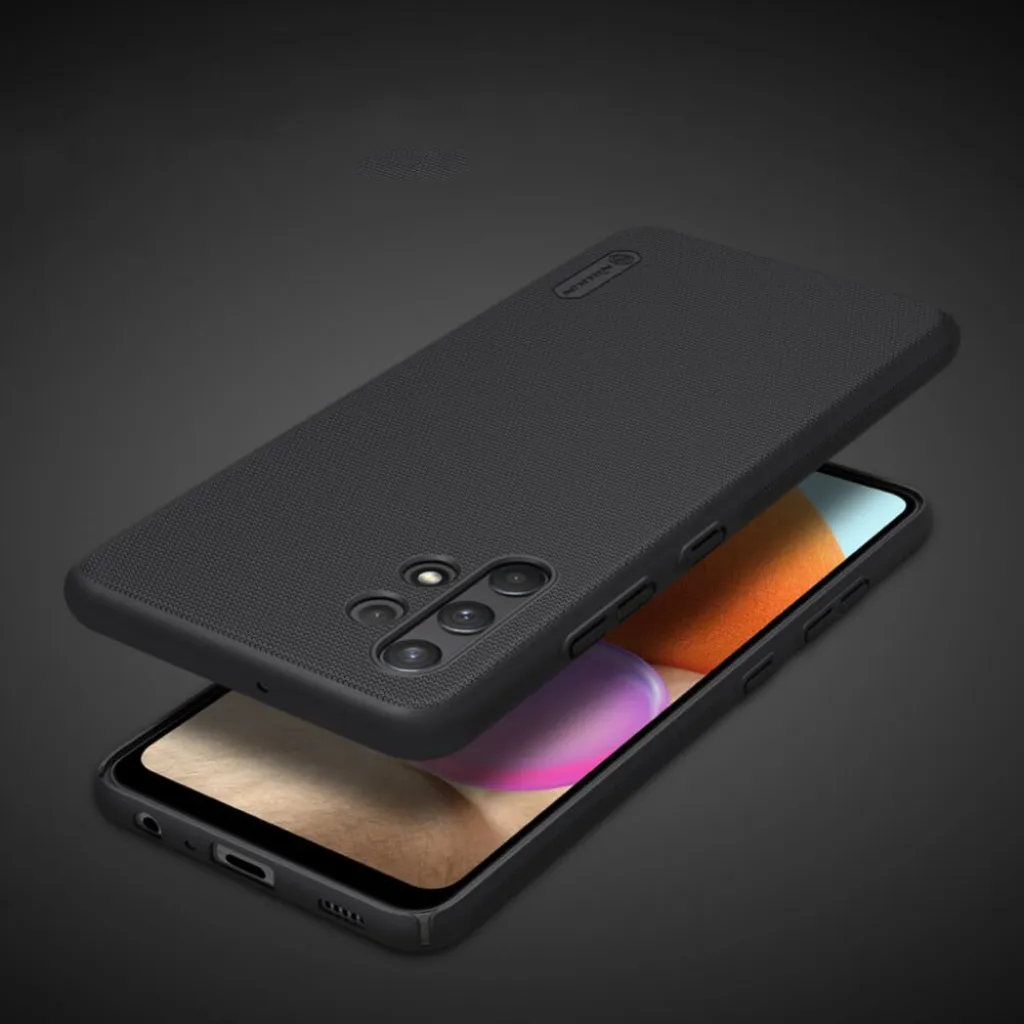 Samsung A32 LTE Nillkin Frosted Shield tok fekete - 7