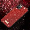 SULADA Dazzling Glitter tok iPhone XR piros - 1. kép