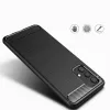 Samsung A32 4G Armored szénszál mintájú TPU tok fekete - 1. kép