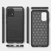 Samsung A32 4G Armored szénszál mintájú TPU tok fekete - 2. kép