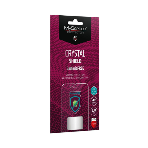 MYSCREEN CRYSTAL BacteriaFREE 4H antibakteriális kijelzővédő fólia Huawei P40 Lite E / Y7p / Honor 9C átlátszó MYSCREEN CRYSTAL BacteriaFREE 4H antibakteriális kijelzővédő fólia Huawei P40 Lite E / Y7p / Honor 9C átlátszó