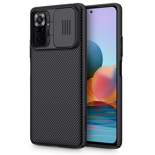 Xiaomi Redmi Note 10 Pro Nillkin CamShield tok fekete Xiaomi Redmi Note 10 Pro Nillkin CamShield tok fekete
