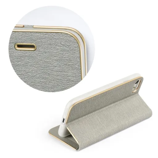 SAMSUNG A32 5G Forcell Luna Gold fliptok ezüst SAMSUNG A32 5G Forcell Luna Gold fliptok ezüst