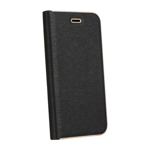 Samsung A72 4G Forcell Luna Gold fliptok fekete