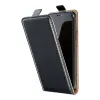 SAMSUNG A52 5G / A52 4G Slim Flexi függőlegesen nyíló fliptok fekete - 0. kép