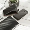 SAMSUNG A52 5G / A52 4G Slim Flexi függőlegesen nyíló fliptok fekete - 4. kép