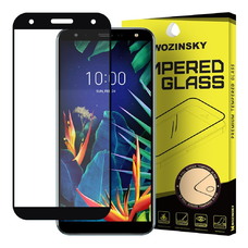Wozinsky Super Tough kijelzővédő üvegfólia LG K40 fekete