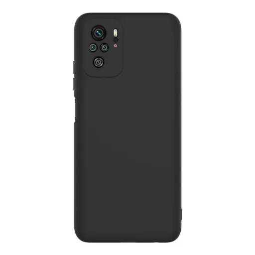 Matt gél tok XIAOMI REDMI NOTE 10 fekete