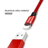 Baseus Yiven Nylon harisnyázott USB/ Lightning kábel 2A 1.8m piros (CALYW-A09) - 2. kép