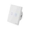 Sonoff T2EU2C-TX 2xcsatornás WiFi okos kapcsoló fehér (IM190314016) - 1. kép