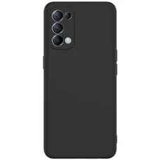 TPU gél flexibilis tok OPPO RENO 5 4G / 5G matt fekete