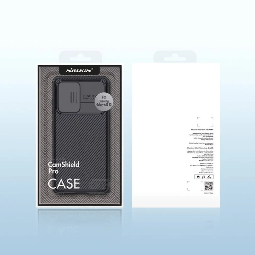 Samsung Galaxy A52 4G / 5G Nillkin CamShield Pro tok fekete - 9