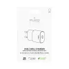 Puro Mini hálózati töltő adapter gyorstöltéssel USB Type-C 20W fehér - 1. kép