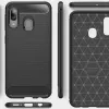 Tech-Protect carbon mintájú TPU tok Samsung A10 fekete - 1. kép