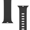 Tactical 789 Szilikon óraszíj csattal Apple Watch 3/4/5/6/7/8/SE 38/40/41 mm fekete - 0. kép