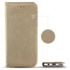 Samsung S21 Mágneses fliptok arany - 3. kép