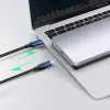 Ugreen Külső HDD/SSD ház SATA III (6 Gbps) 2.5'' USB 3.2 Gen 2 USB Type-C + kábel 0.5m szürke (70499 CM300) - 3. kép