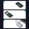 Ugreen Külső HDD/SSD ház SATA III (6 Gbps) 2.5'' USB 3.2 Gen 2 USB Type-C + kábel 0.5m szürke (70499 CM300) - 4. kép